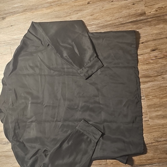 VTG Womens BFA Classics Elegant Black Button Down Top 28W - Picture 4 of 6